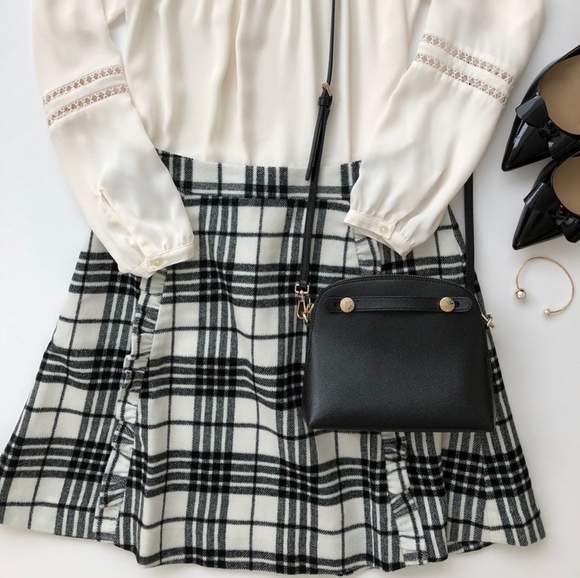 LOFT OUTFITTERS Wool Blend A line Midi skirt. Size 16 - Picture 3 of 9